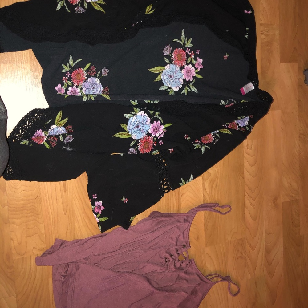 Caridgan and tank top size M/L
